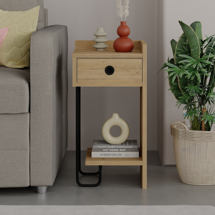 La table de nuit Sirius Right - Oak