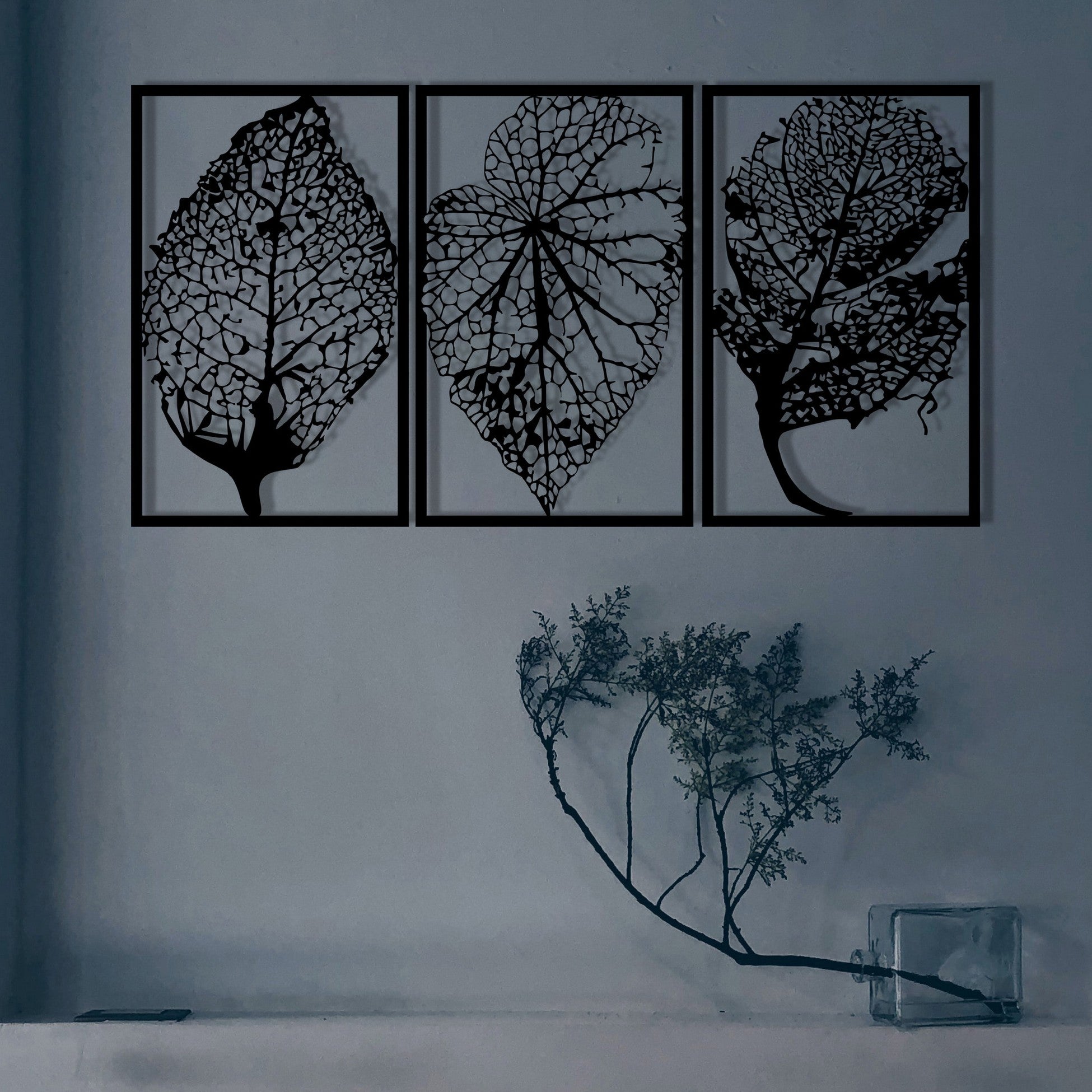 Accessoire mural en métal décoratif Saye