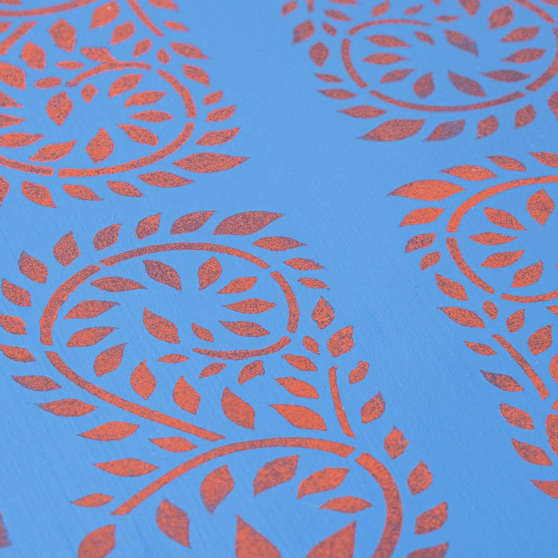 Boîte tribale bleue