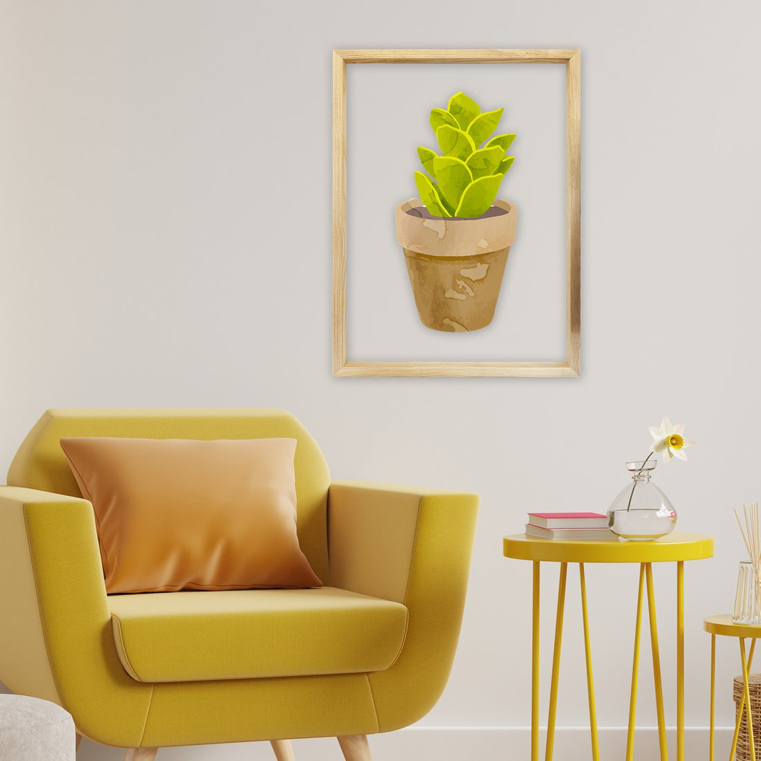 Peinture à encadré décorative CAM290