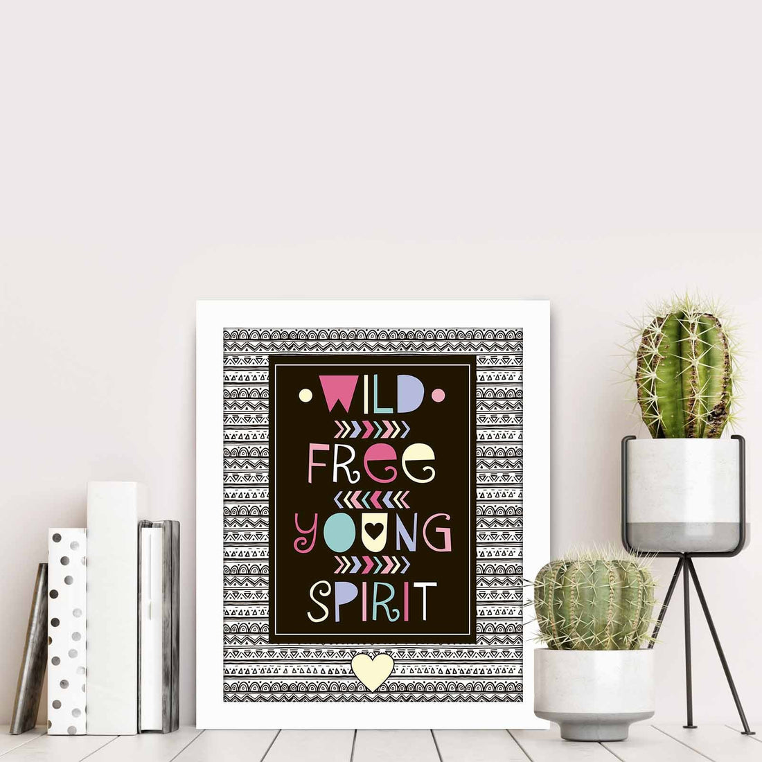 Peinture mdf encadrée décorative BCT-073