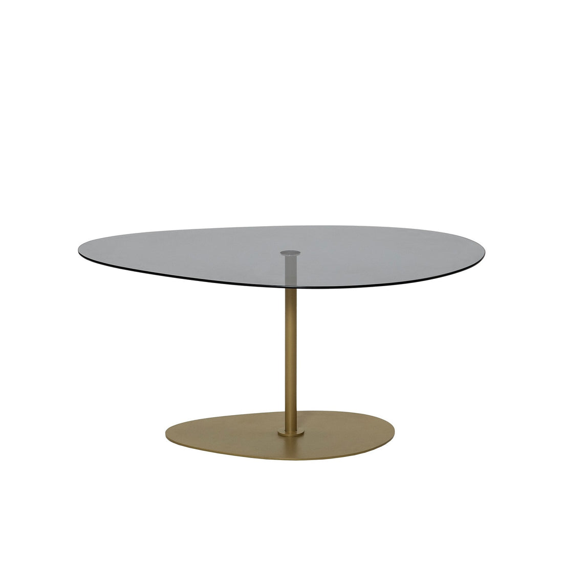 Table basse Porto - Dark Grey, Gold