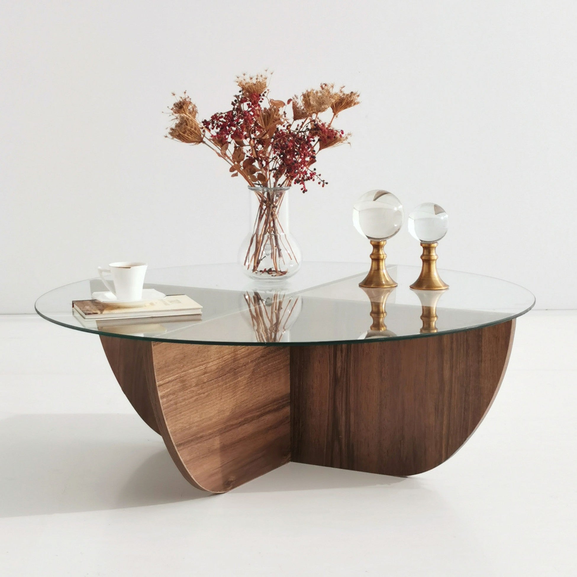 Table basse Lily - Walnut
