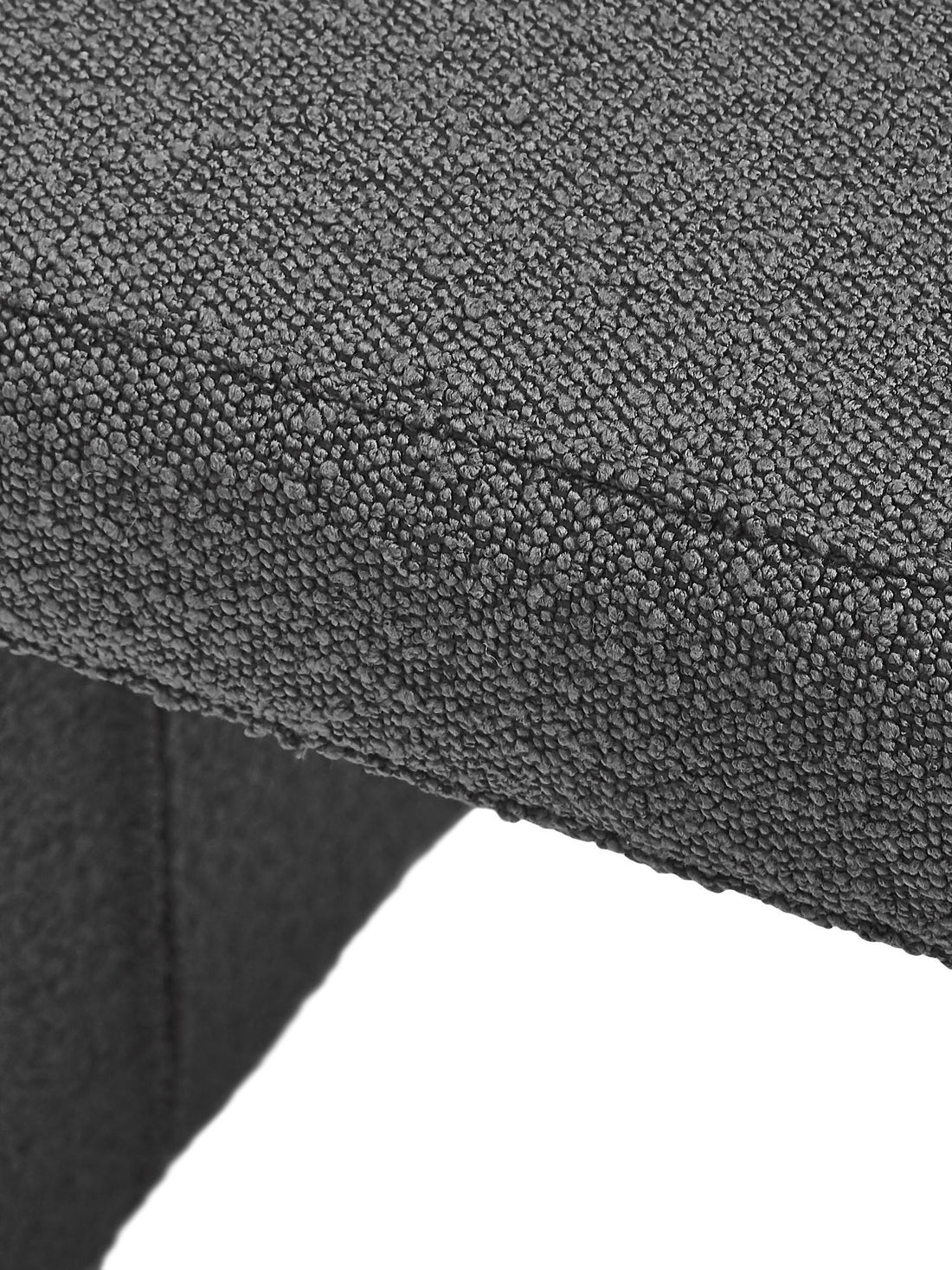 Tabouret en tissu bouclé Sadiqué