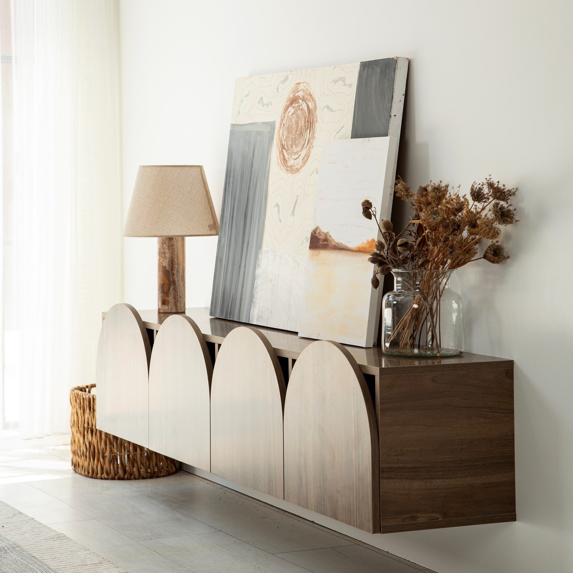 Meuble TV Mesta Walnut