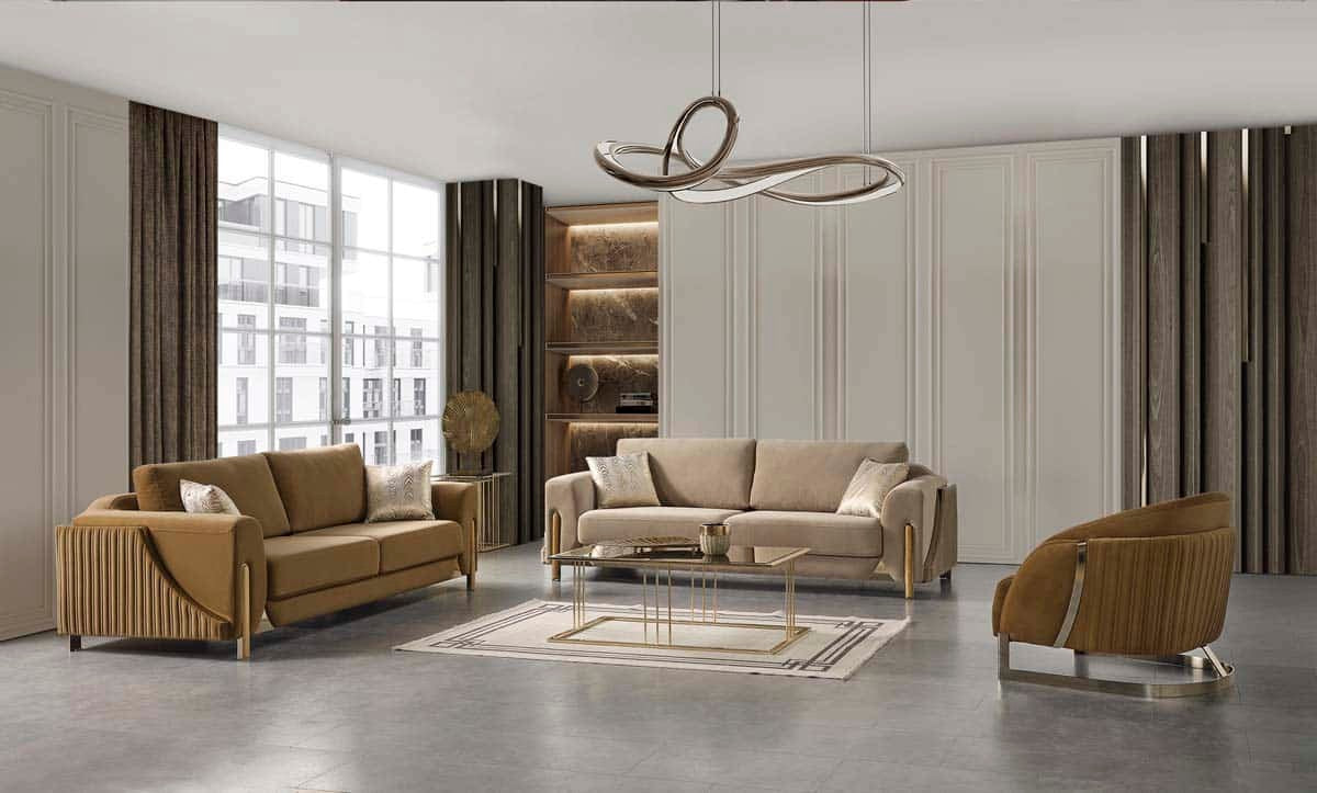 Olivya Ensemble de Canapé