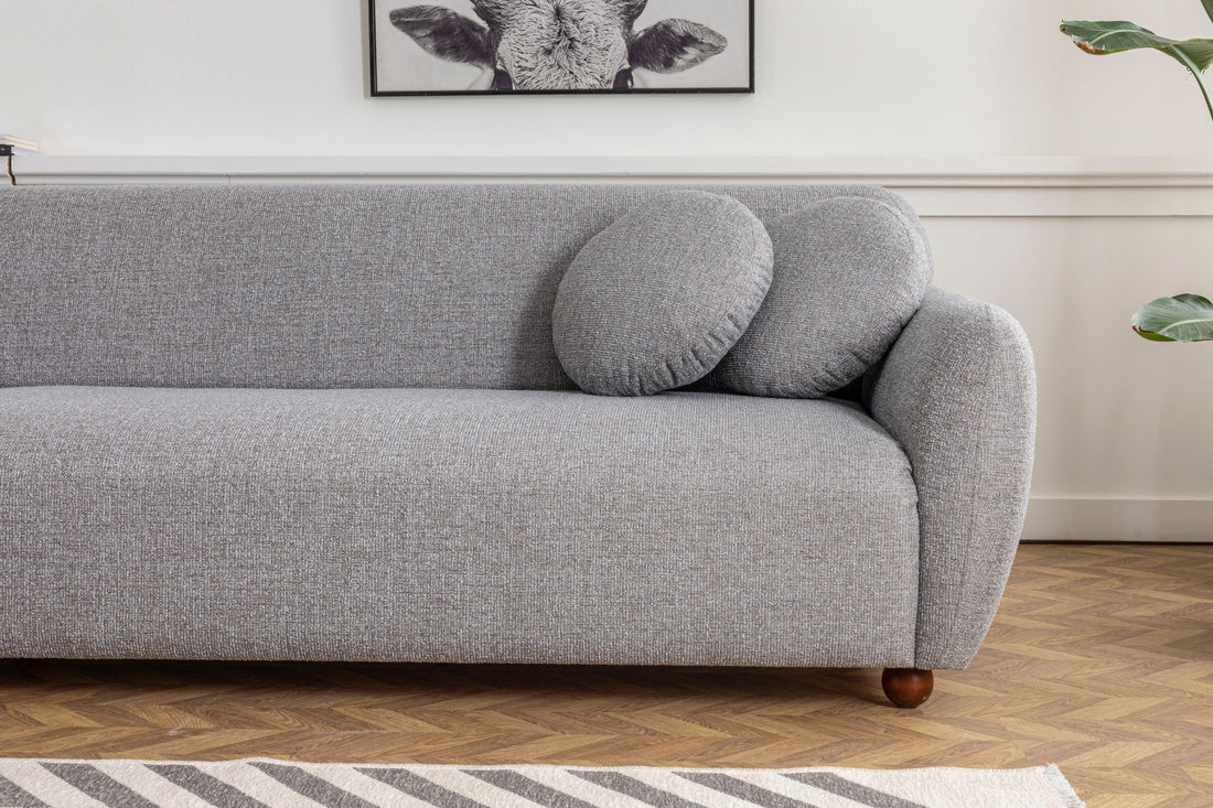 Canapé d'angle Eddy Corner (CHL-3R) - Light Grey