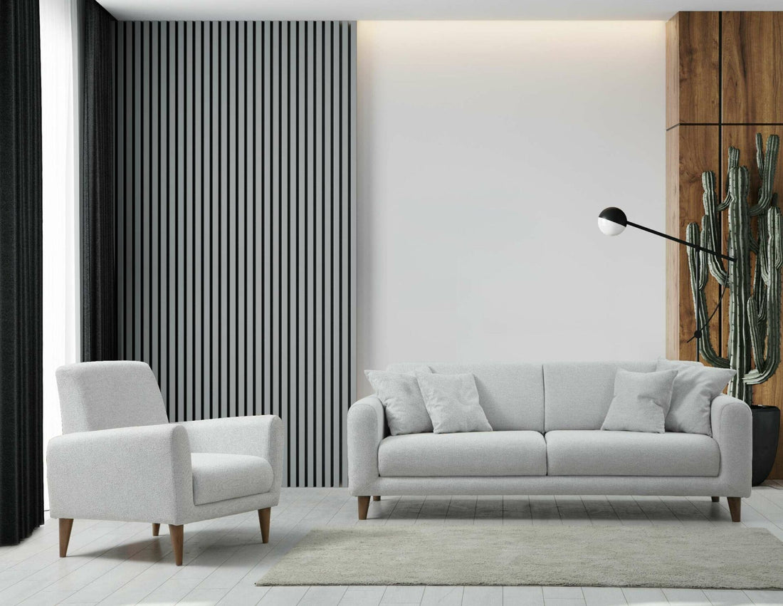 Sofa Sare 3+1 - Ares White