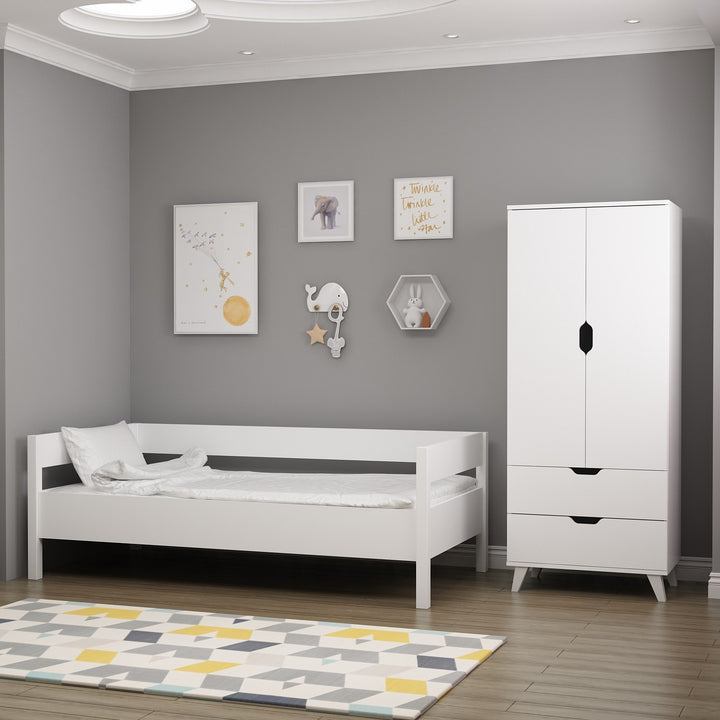 Ensemble de meubles de chambre à coucher Valencia 3+1 - White