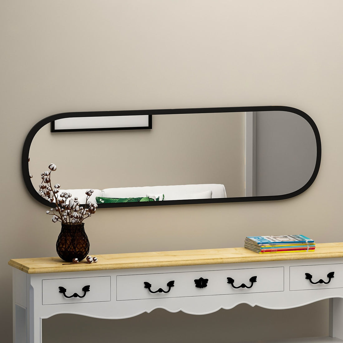 Miroir Magnum - Black