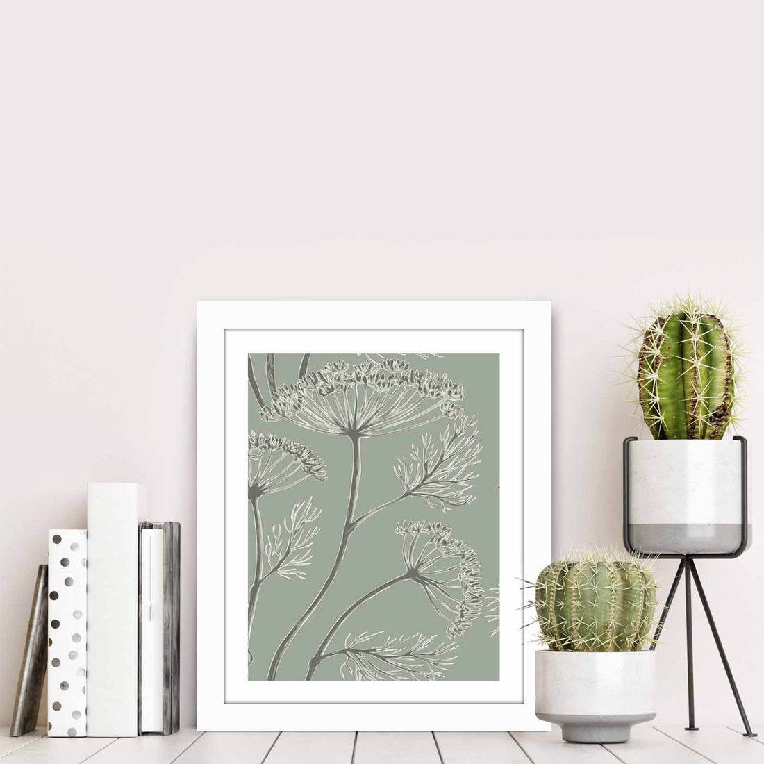 Peinture mdf encadrée décorative BCT-017