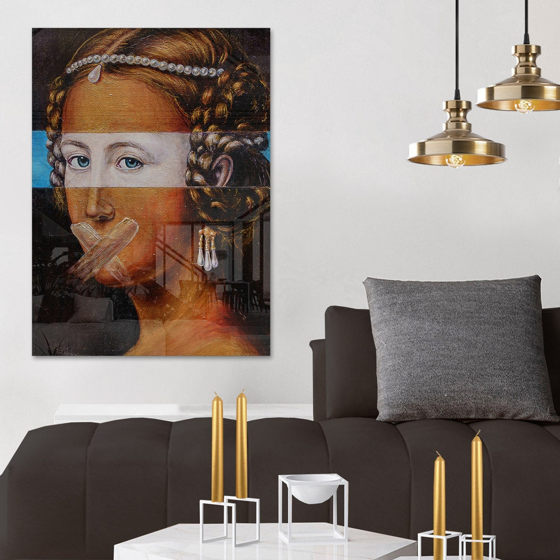 Peinture en verre trempé décoratif CAM3741 - 70100