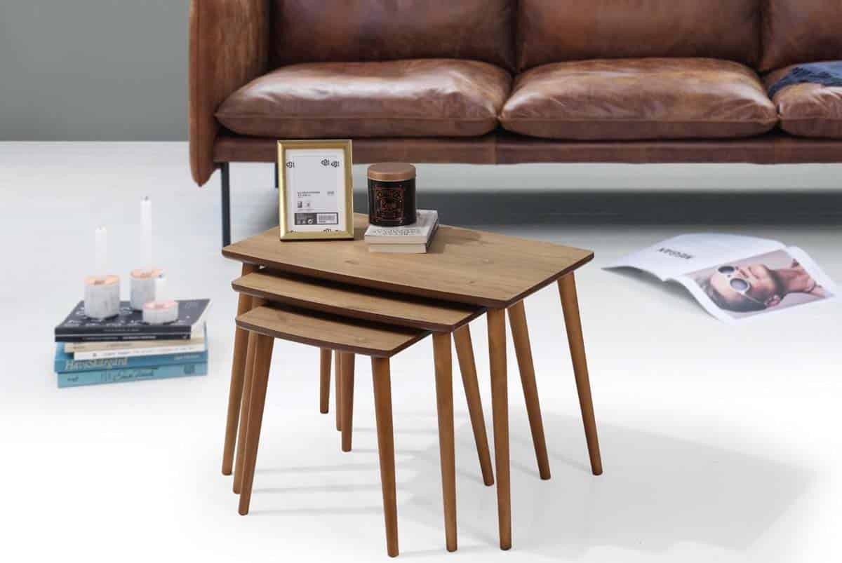 Table basse Ekol gigognes (chêne)