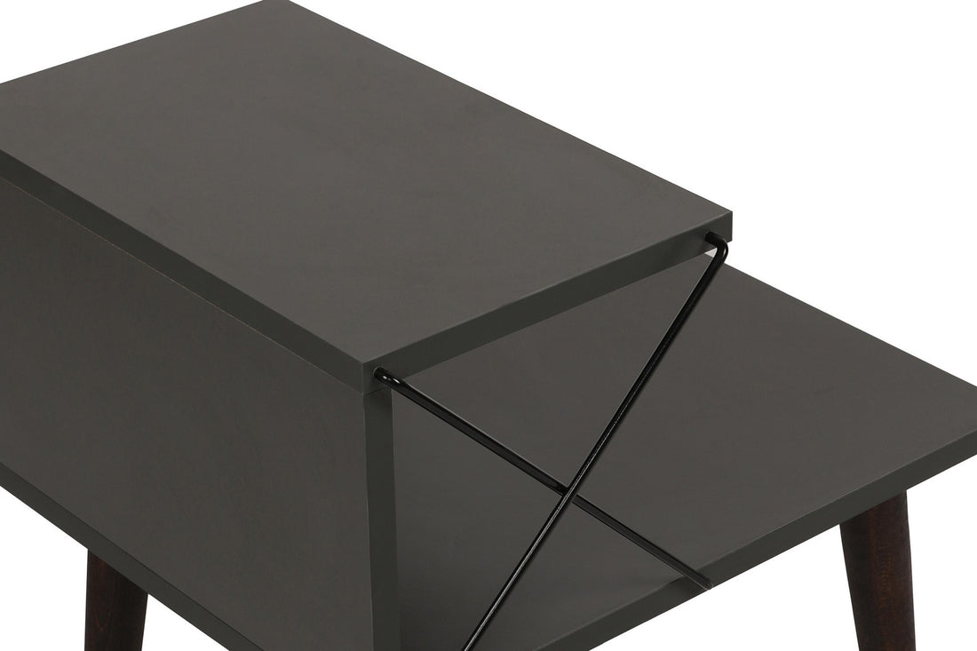 Table de chevet Cross - Anthracite