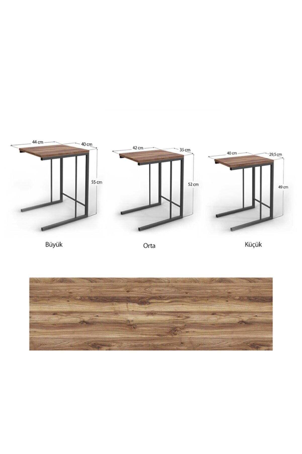 Table gigogne (3 pièces) Ggmbzgn001