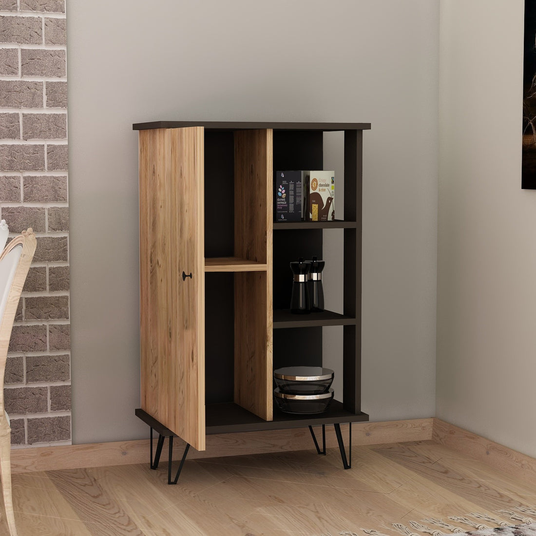 Armoire à plusieurs usage Beta v2- Walnut