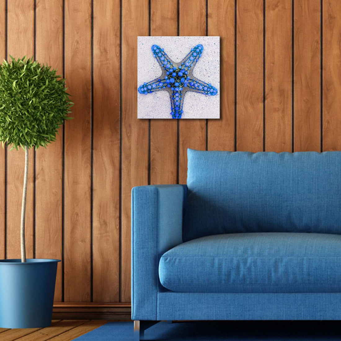 Peinture de toile éclairée à LED décorative 2828DACT-50