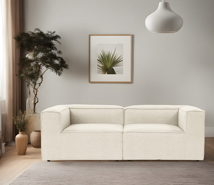 Canapé à 2 places Fora 2 - Ecru