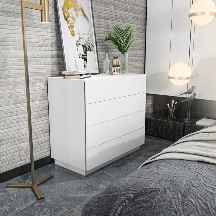 La commode Lines - White