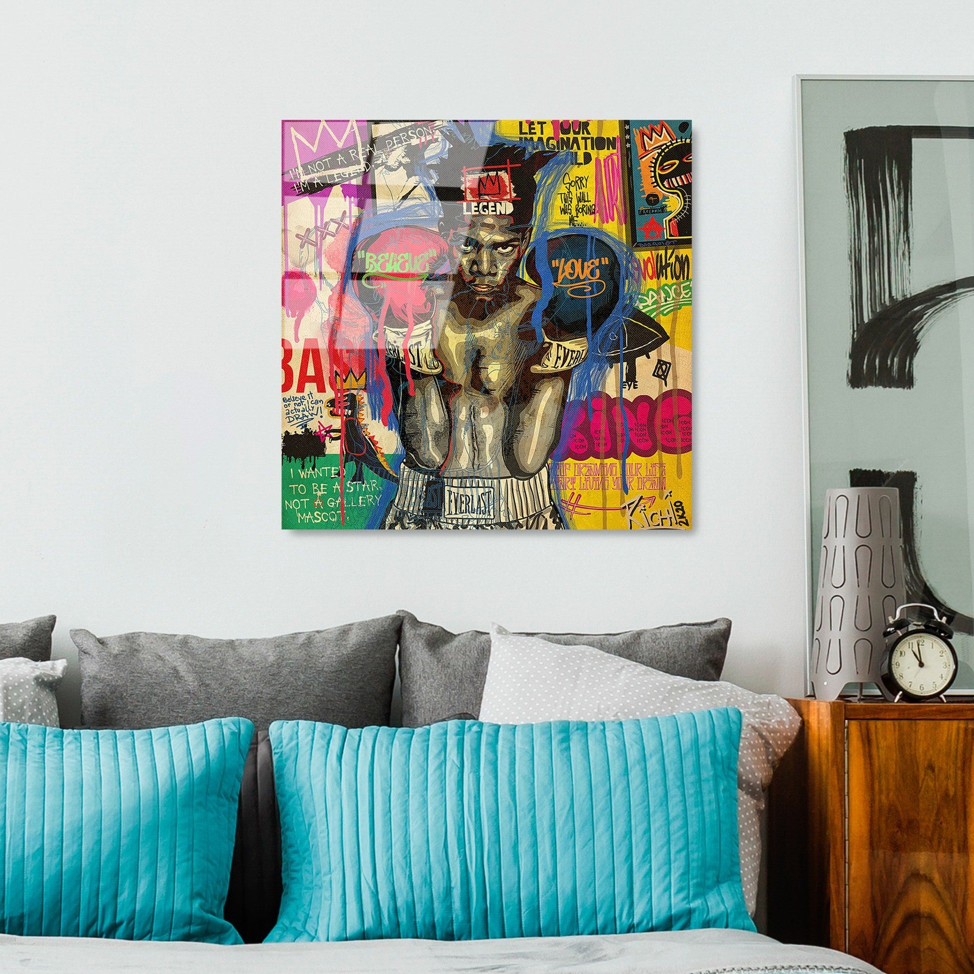 Peinture en verre trempé décoratif UV-815 - 50 x 50