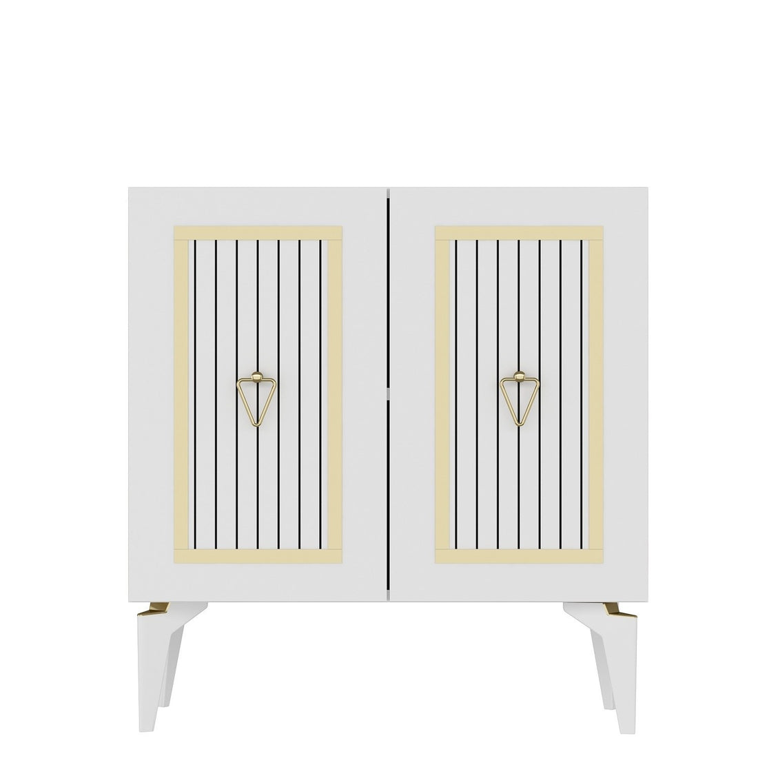 Console Capri - White, Gold