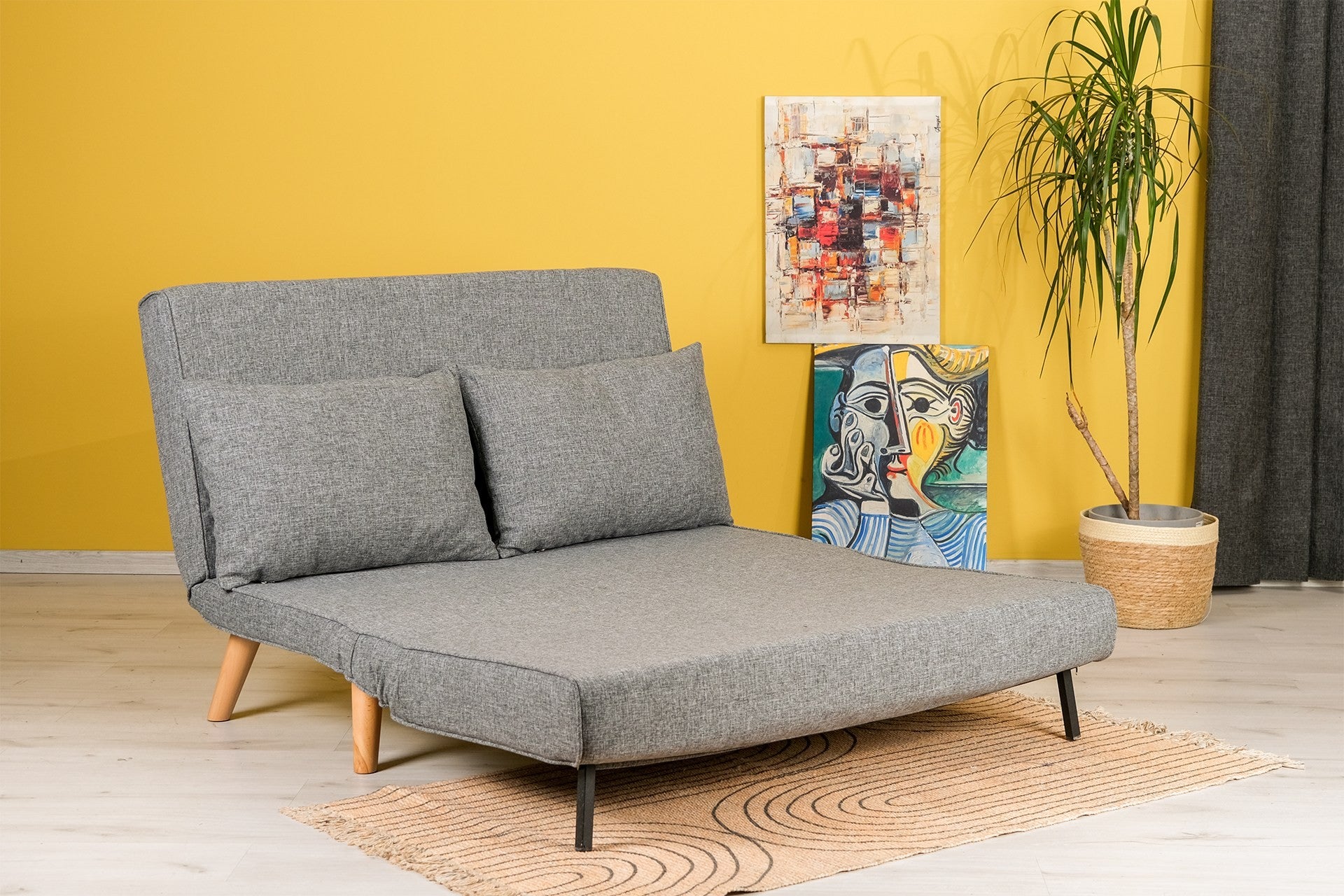 Canapé-lit 2 places Folde 2-Seater - Light Grey