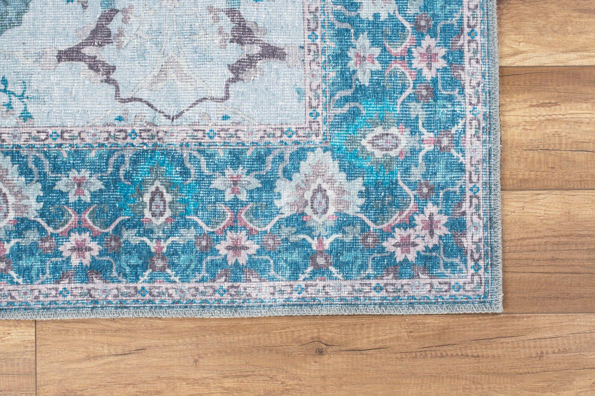 Tapis de salle (75 x 230) Dorian Chenille - Blue AL 333