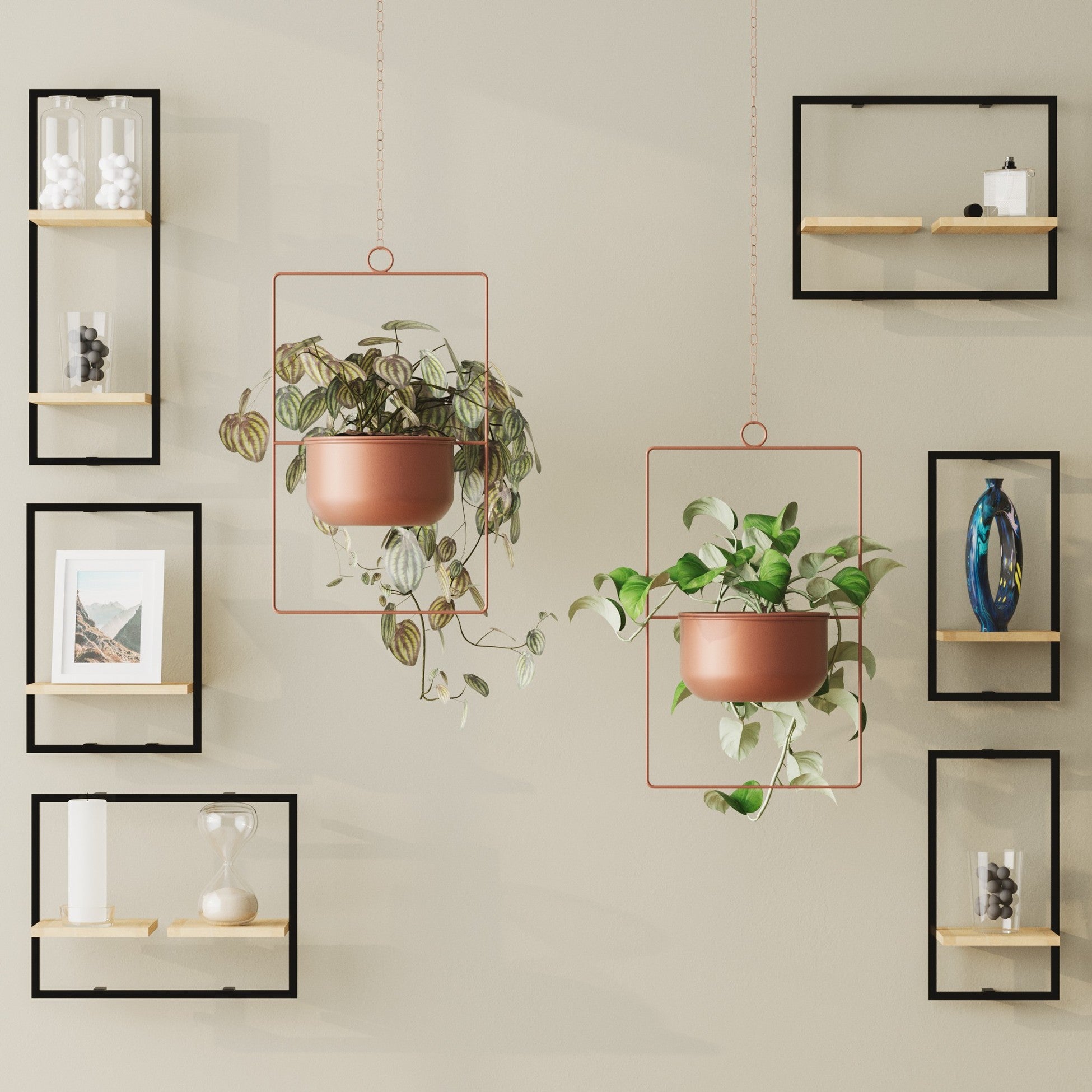 Pot décoratif Parapet - Copper