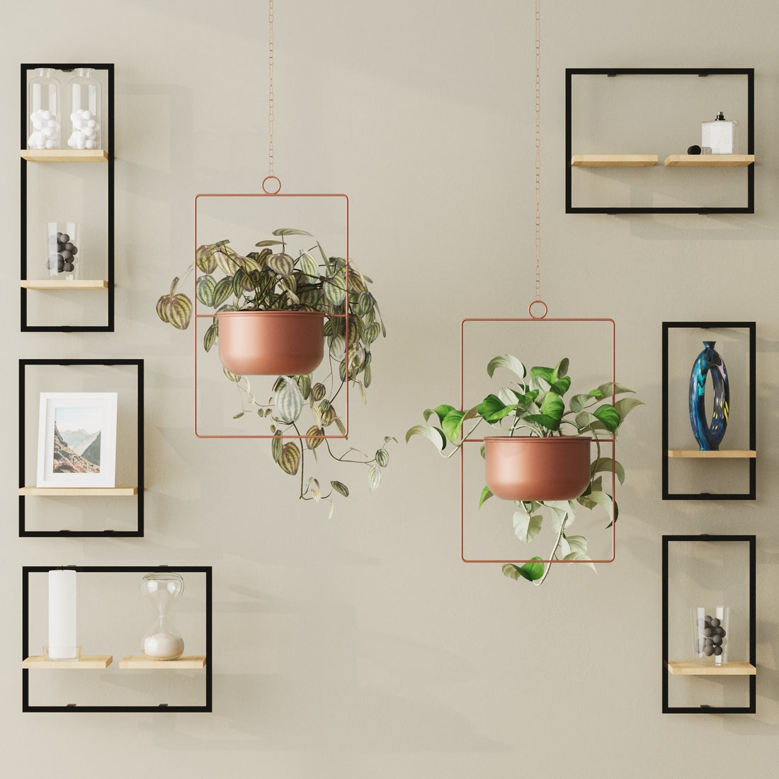 Pot décoratif Parapet - Copper