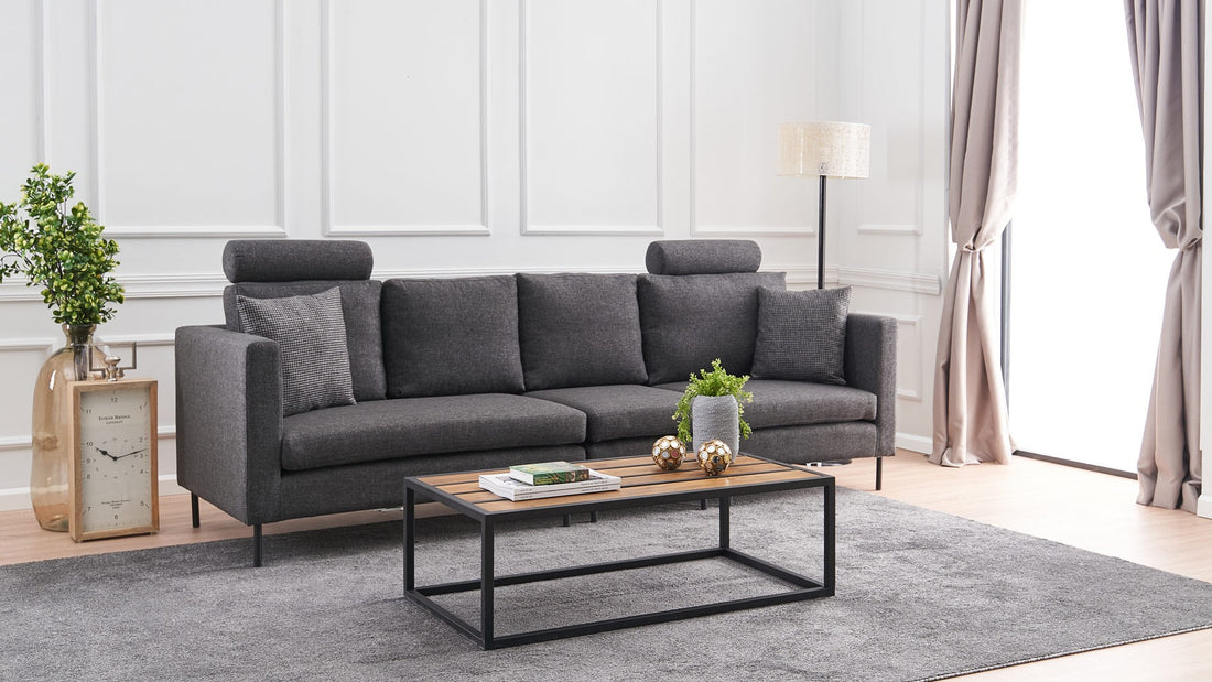 Canapé d'angle Mino - Anthracite