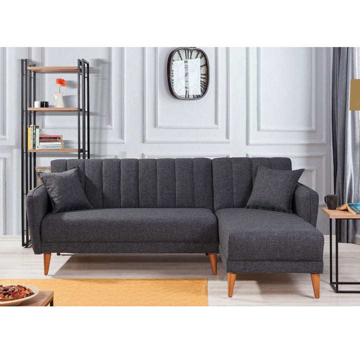 Canapé d'angle Aqua Coner Right - Dark Grey
