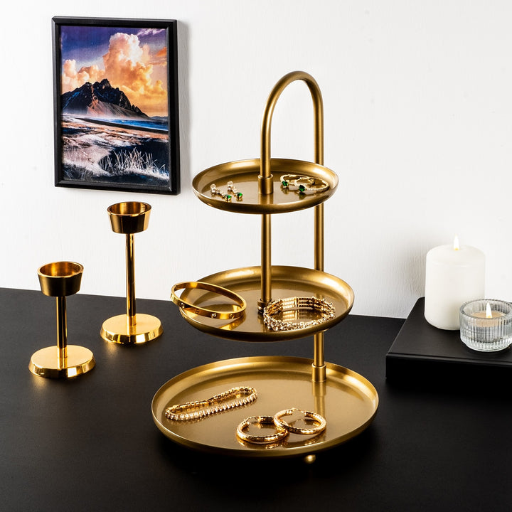 Accessoire décoratif en métal Kalkı-B - Gold