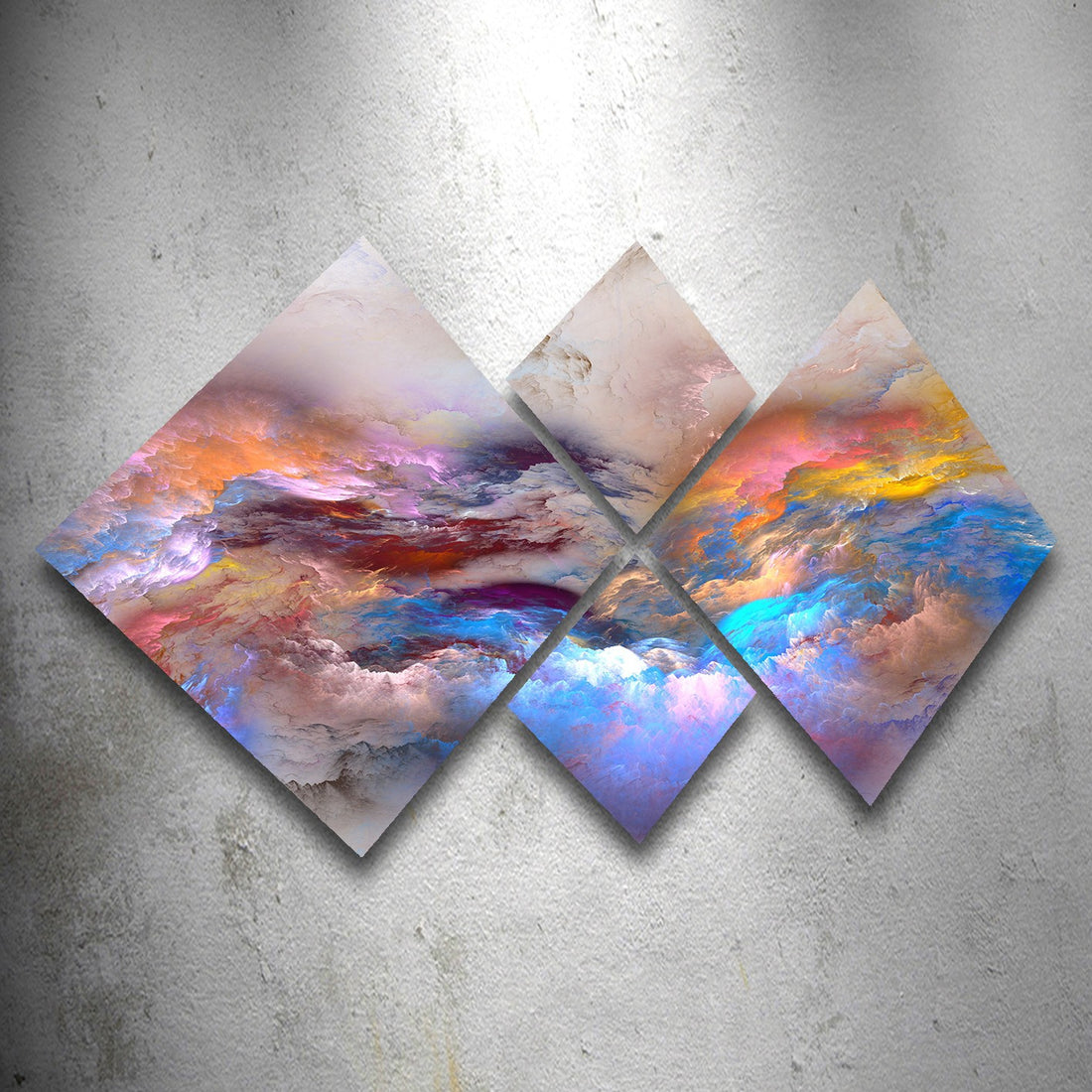 Peinture décorative MDF (4 pièces) 4MDF298644545