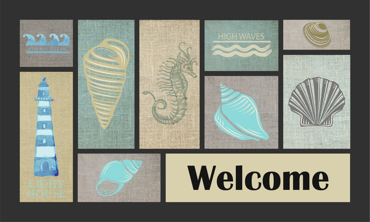 Paillasson en PVC Sea Shell