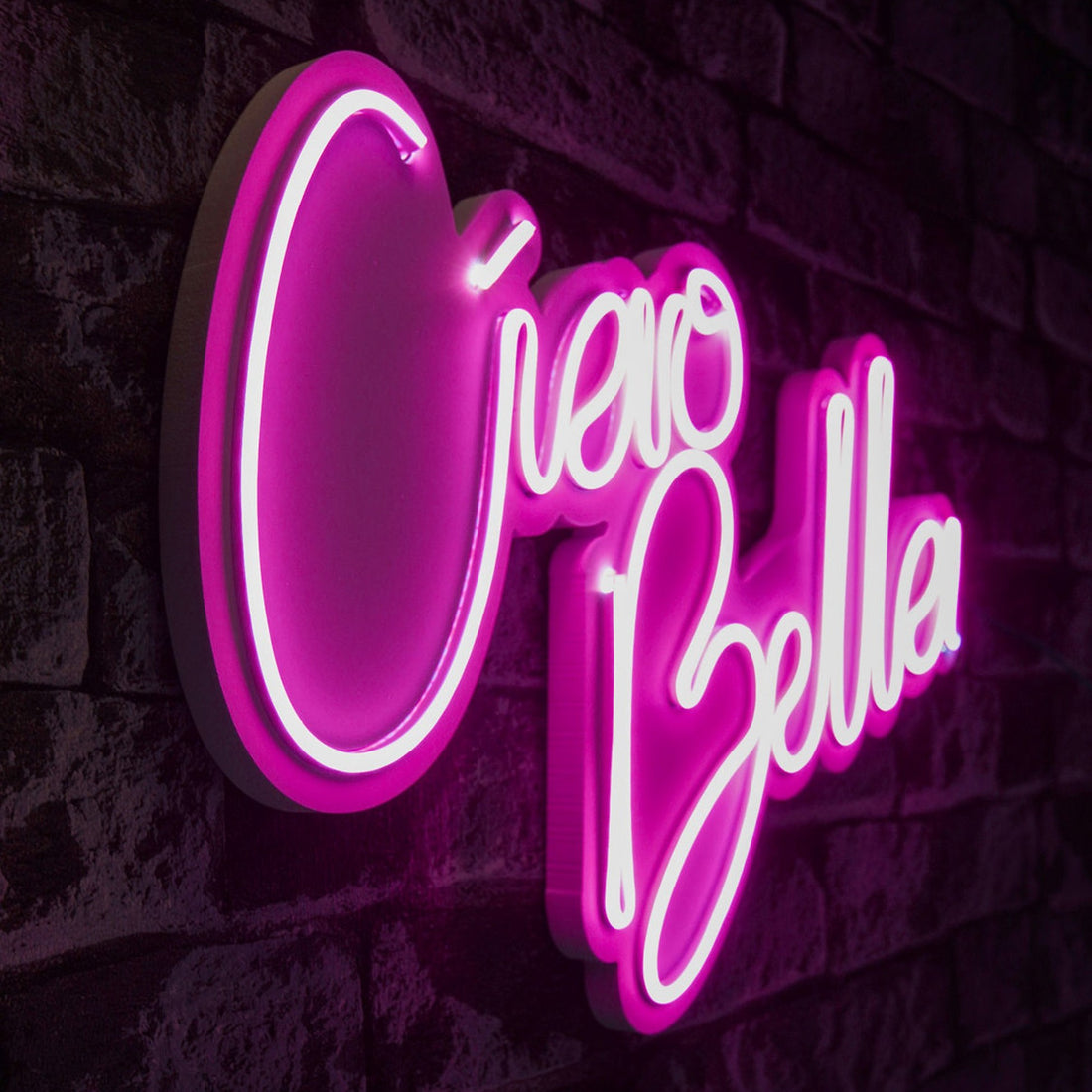 Éclairage LED en plastique décoratif Ciao Bella - Pink