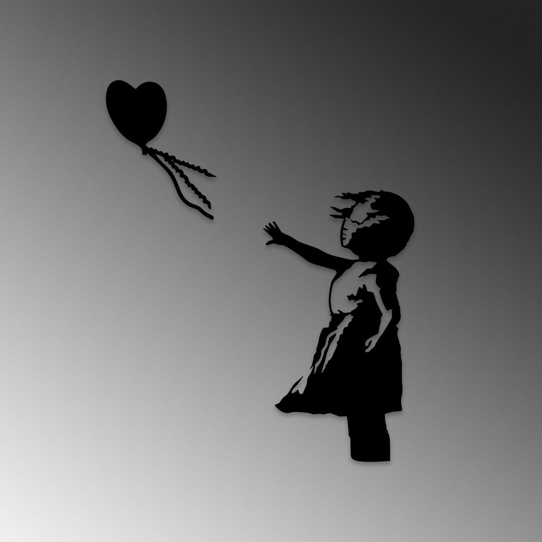 Accessoire mural en métal décoratif Banksy - 14