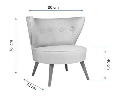 Chaise Riverhead - Grey