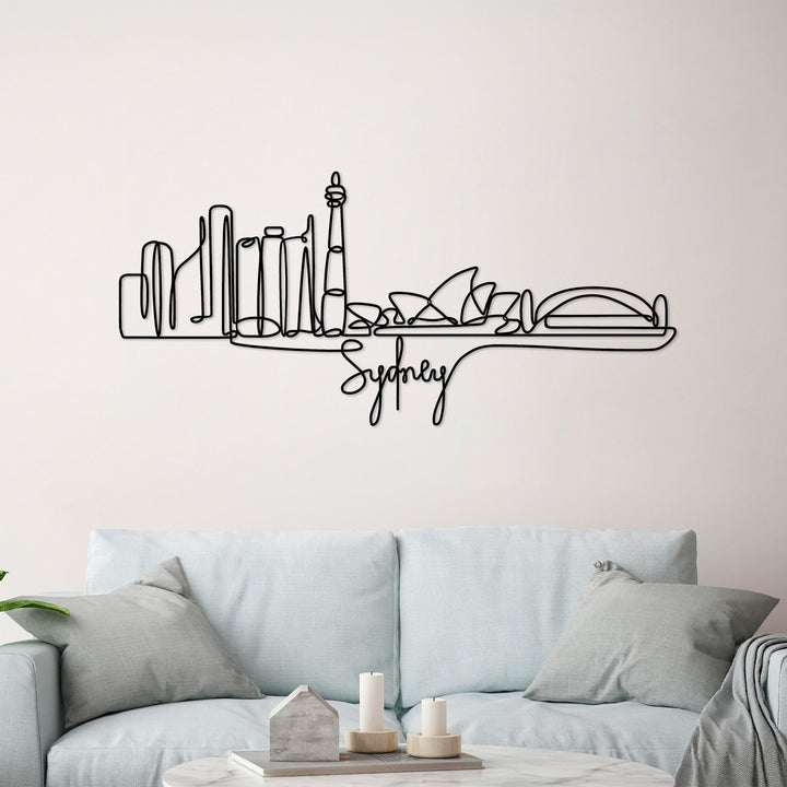 Accessoire mural en métal décoratif Sydney