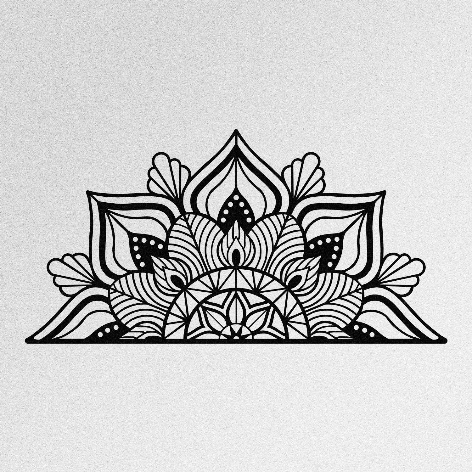 Accessoire mural en métal décoratif Berceste