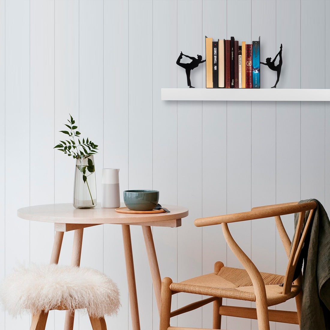 Serre-livres en métal Kitap tutucu 8 - Black