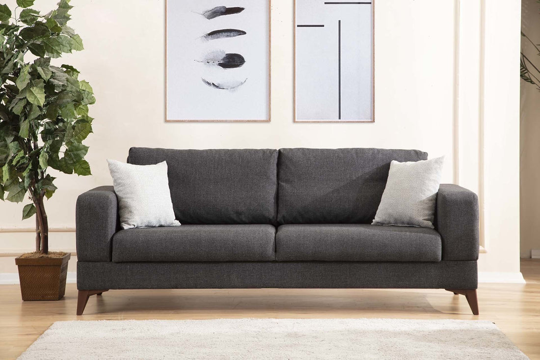 Canapé Minar 3 - Dark Grey, Light Grey