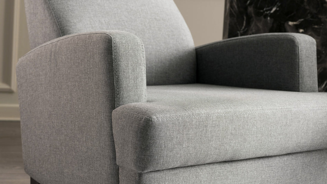 Fauteuil à oreilles Kana Bergere - Light Grey