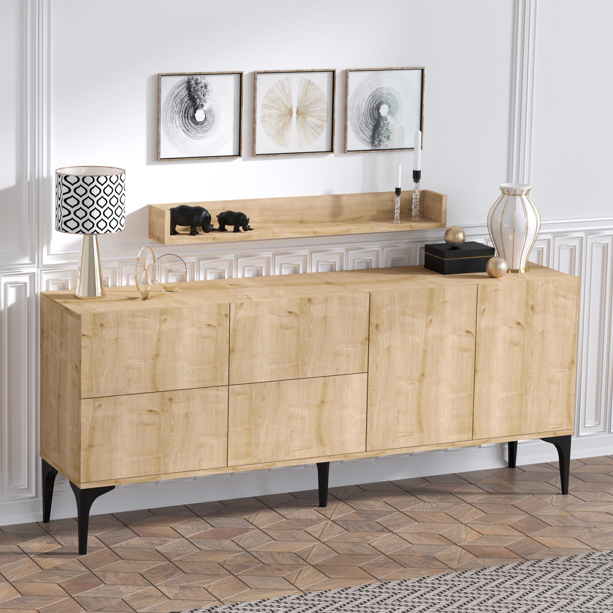 Console Stella - Sapphire Oak