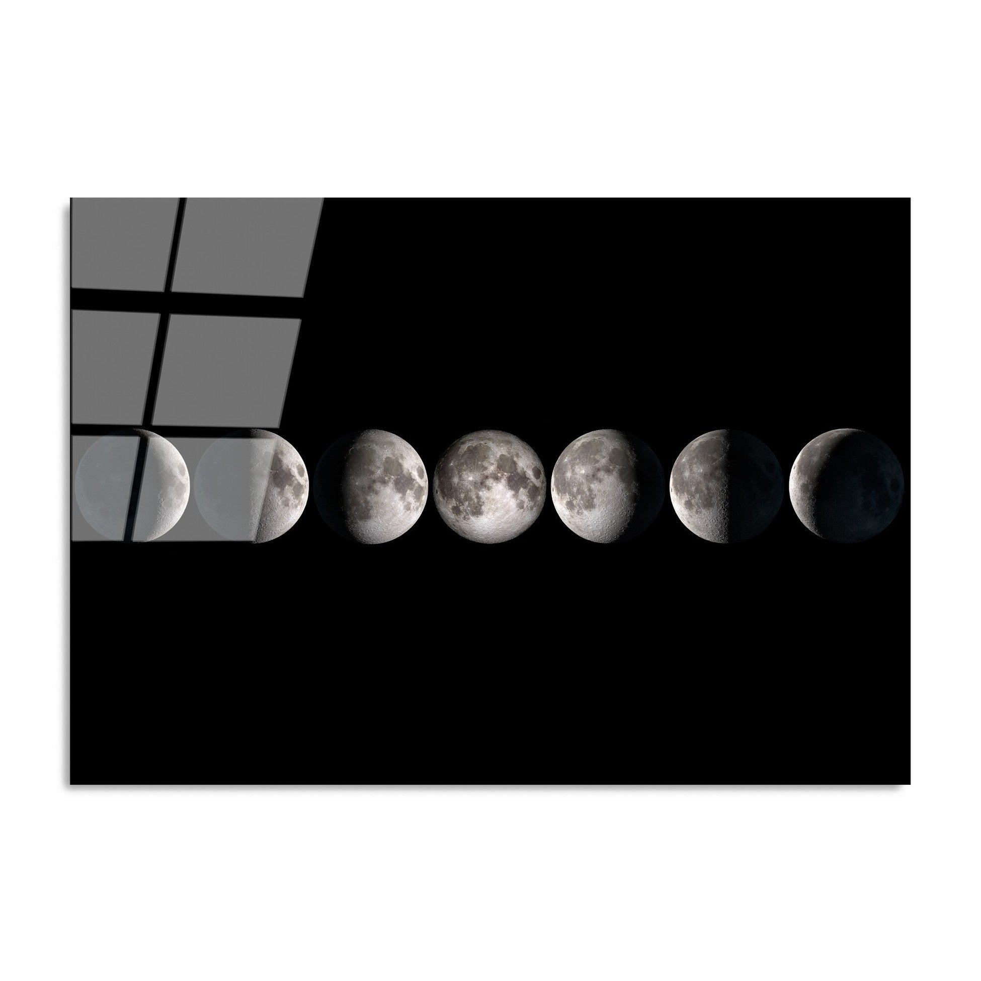 Peinture en verre trempé décoratif UV-187 70 x 100