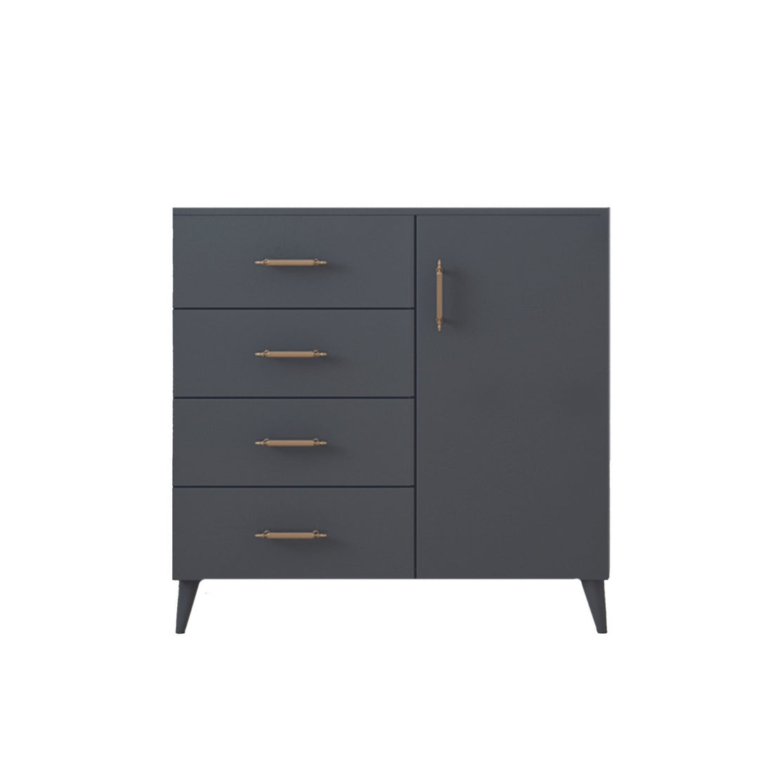 Ensemble de chambres jeunes Lavinia 003 - Anthracite