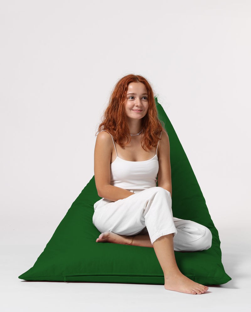 Pouf de jardin Pyramid Big Bed Pouf - Green
