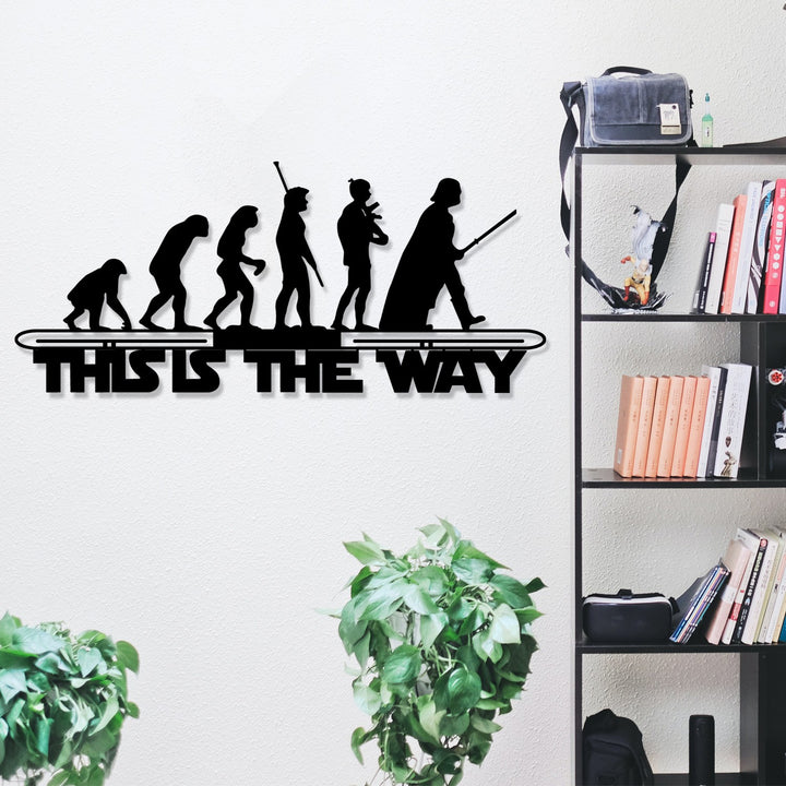 Accessoire mural en métal décoratif Evrim