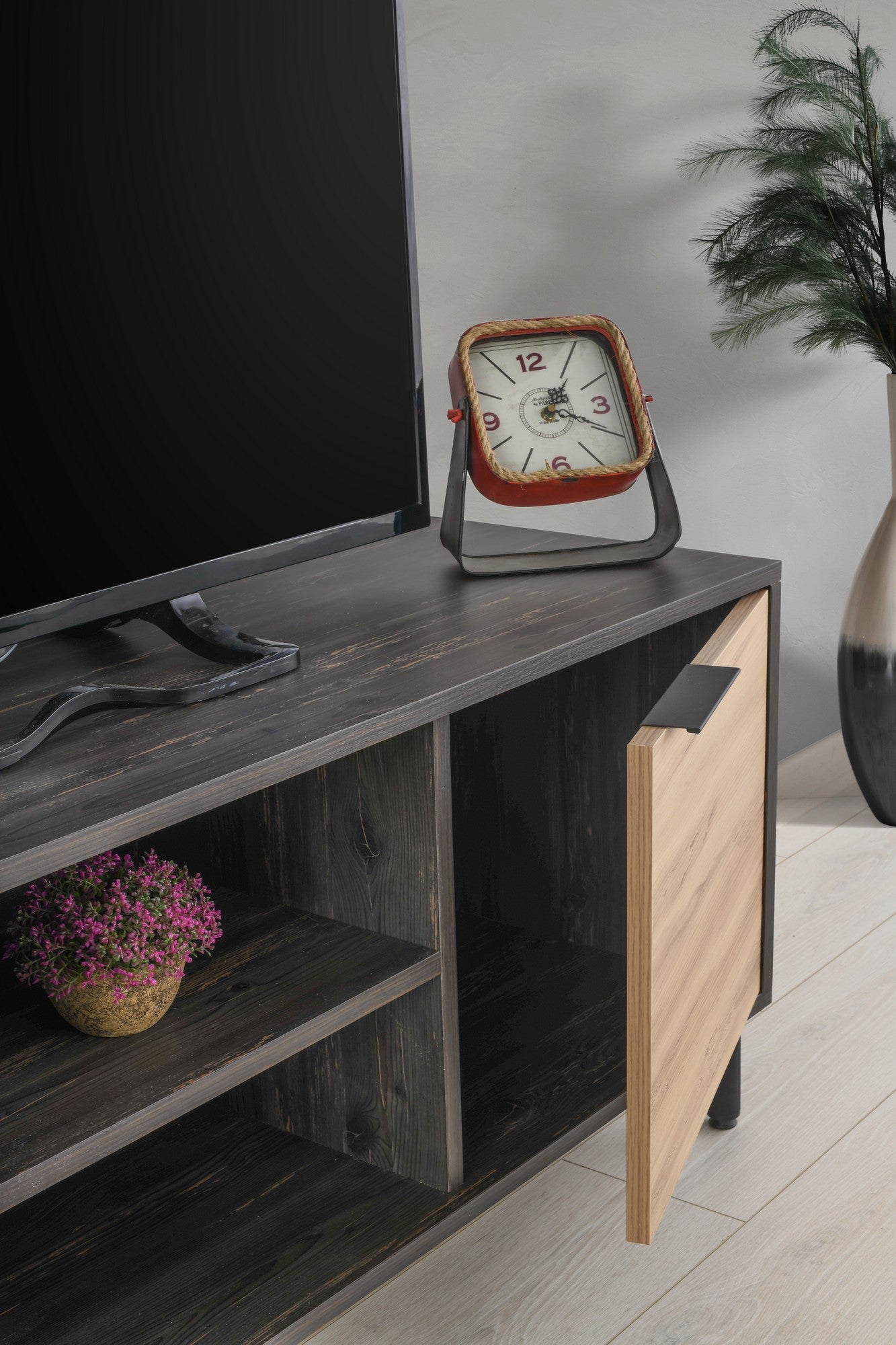 Meuble TV Gordes - Dark Brown