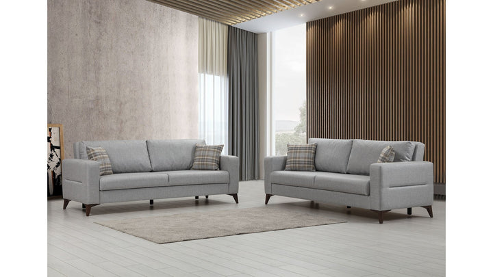 Canapé Kristal 3+3 - Light Grey