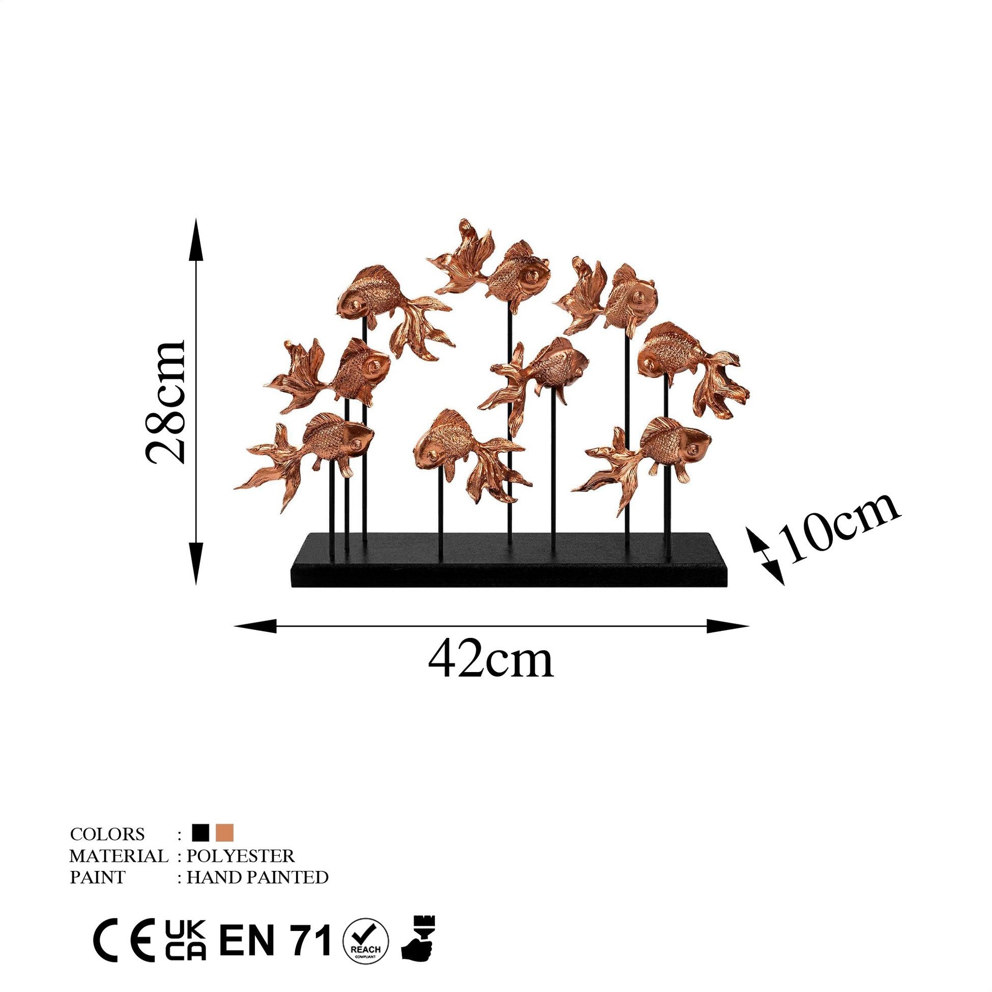 Objet décoratif GOLDFISH 2